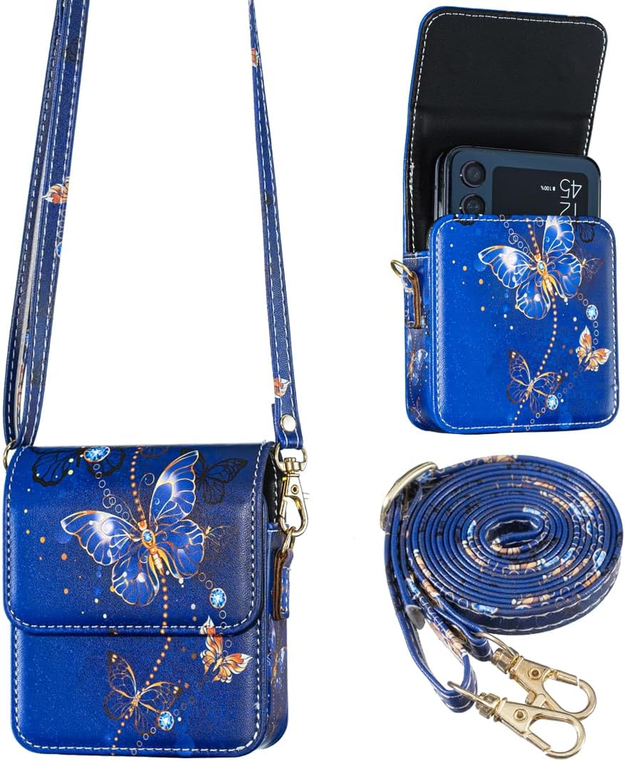 Blossom Crossbody Phone Pouch for Samsung Z Flip