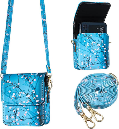 Blossom Crossbody Phone Pouch for Samsung Z Flip