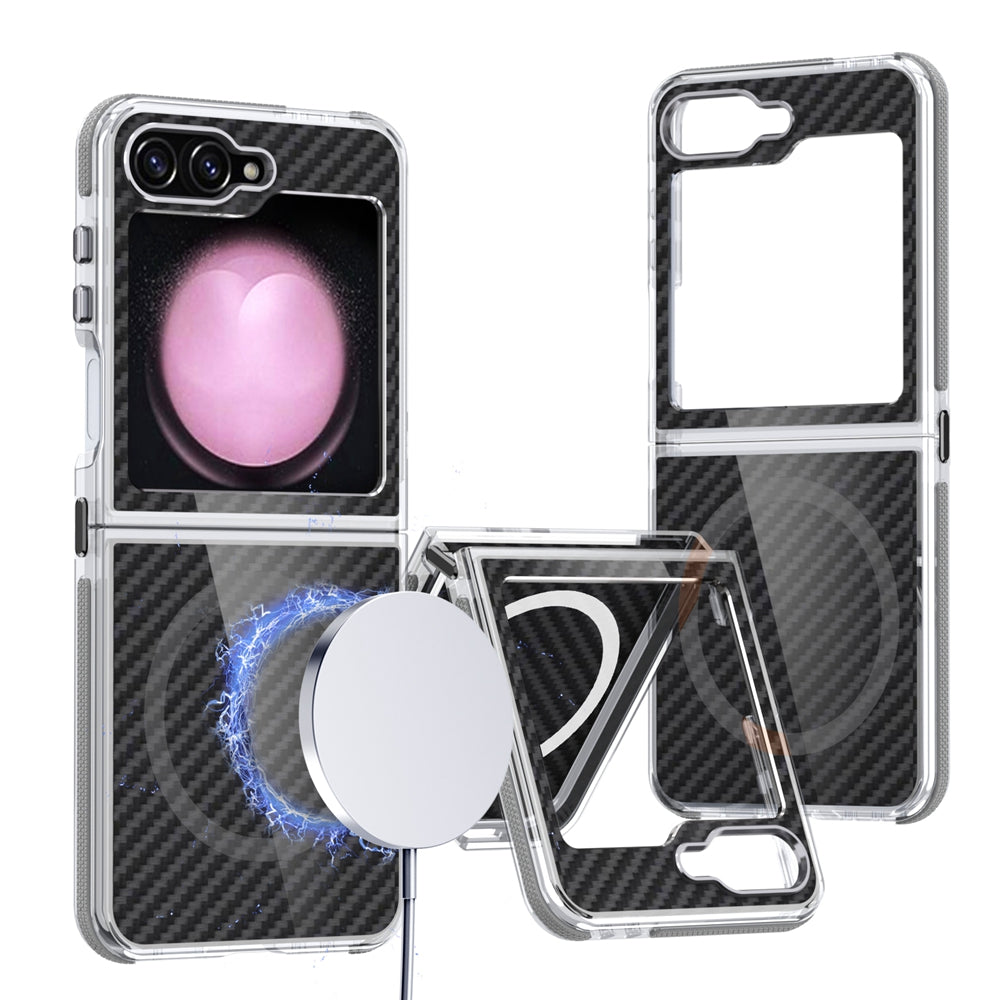 CarbonEdge Z Flip – MagSafe Business Case with Anti-Skid Frame