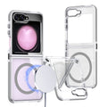 ClearMag Z Flip – Magnetic Transparent  with Shockproof Protection Case