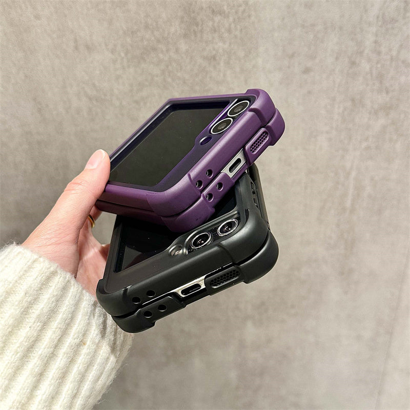 MagLux Shield Z Flip 6, 5, 4 Magnetic Stand & Airbag Protection Case