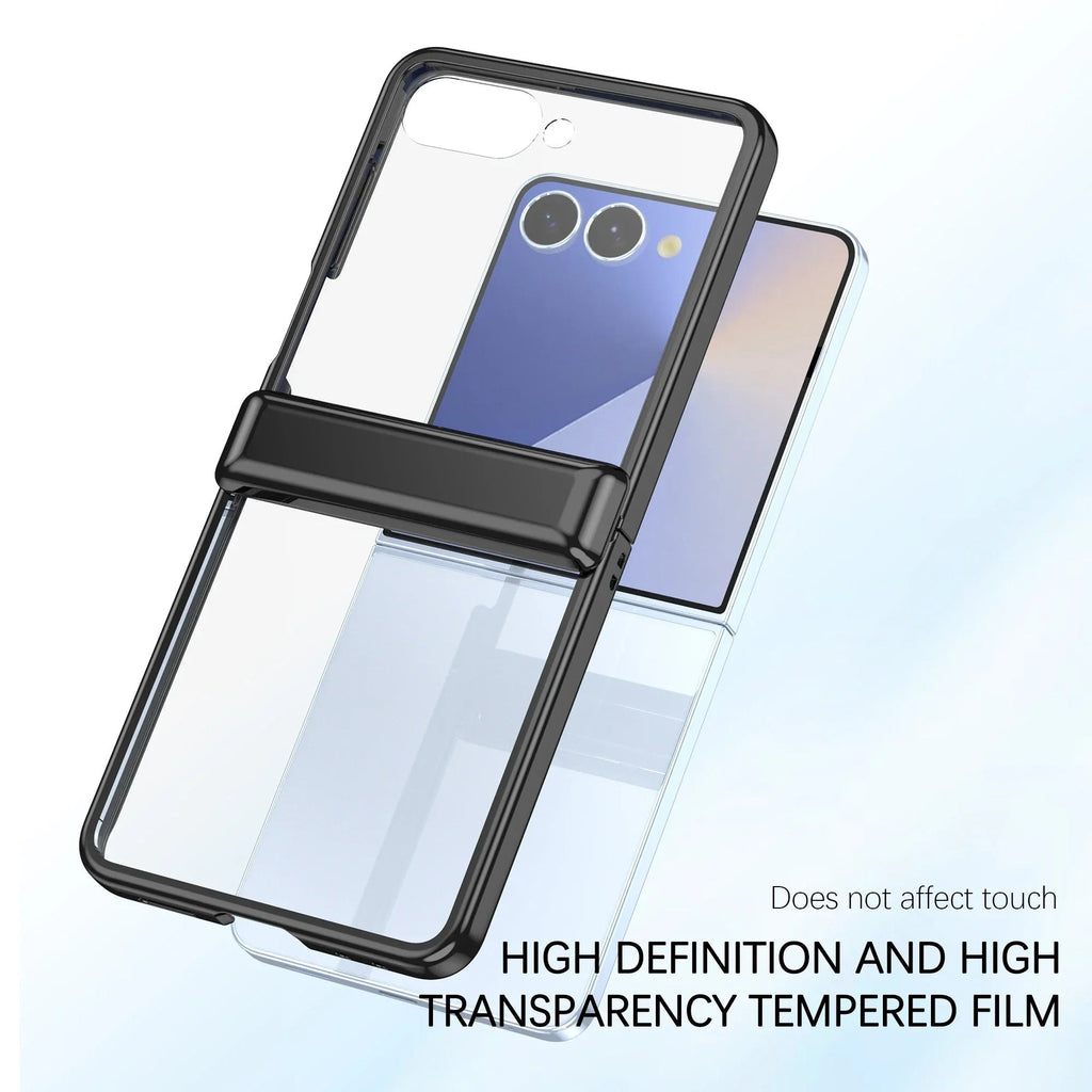 GlimmerHinge Flip 7,6,5 Electroplated Full Protection Case