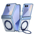 LumiShield Flip 7, 6, 5 – Electroplate MagSafe Ring Case