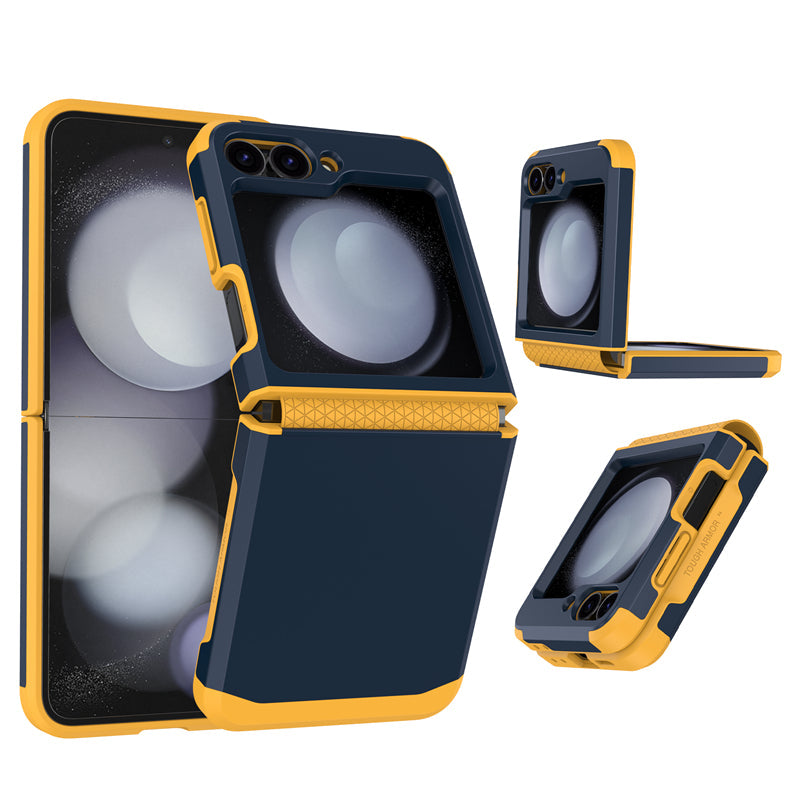 Luxury Soft Hinge  Z Flip 7,6,5,4  Full Protection & Shockproof Case