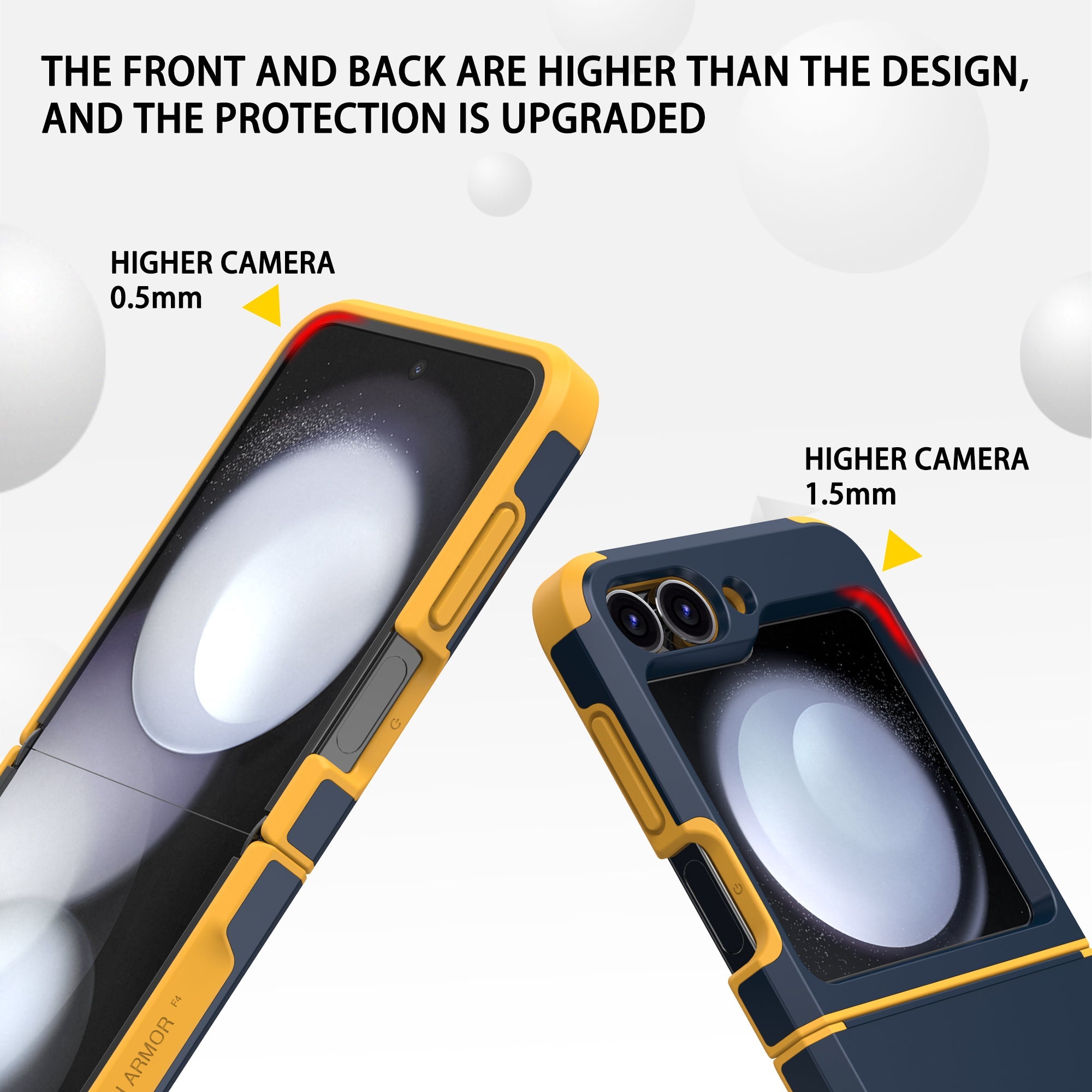 Luxury Soft Hinge  Z Flip 7,6,5,4  Full Protection & Shockproof Case