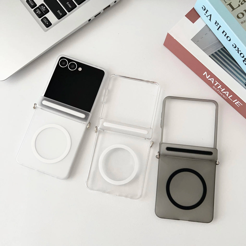 HangMag Flip 7,6,5,4 – Matte Strap MagSafe Case