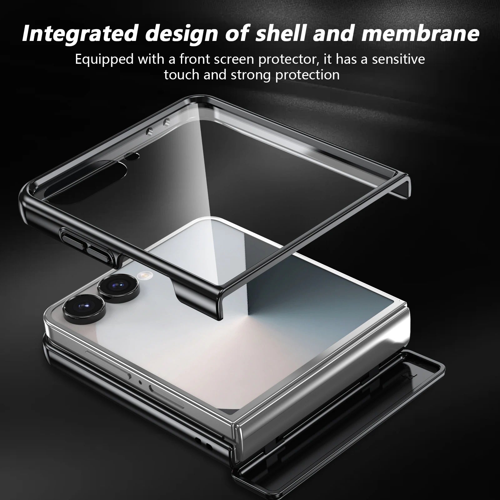 OrbitRing Flip 7, 6, 5, 4 – 360° Magnetic Hinge Armor Screen Film Case