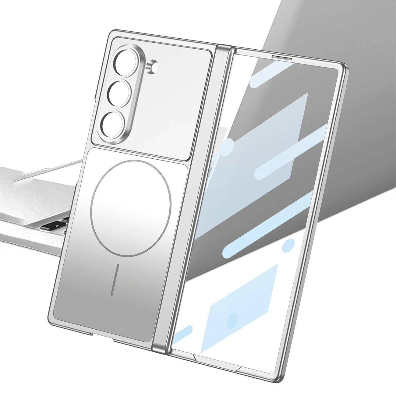 Shockproof Magsafe Case with Hinge for Galaxy Z Fold