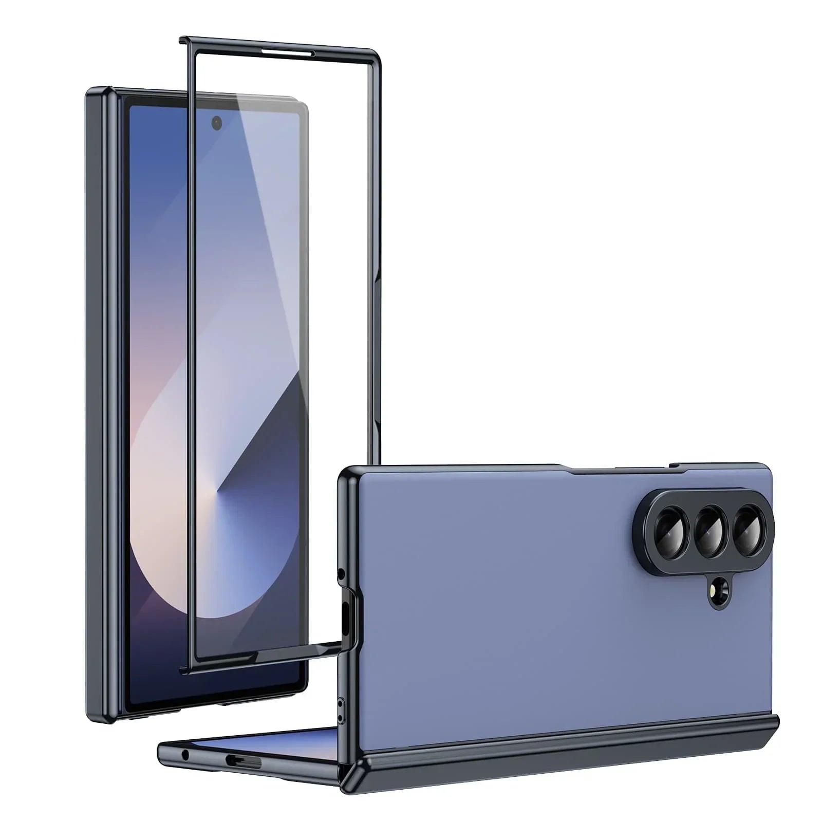 Slim Magnetic Leather Case