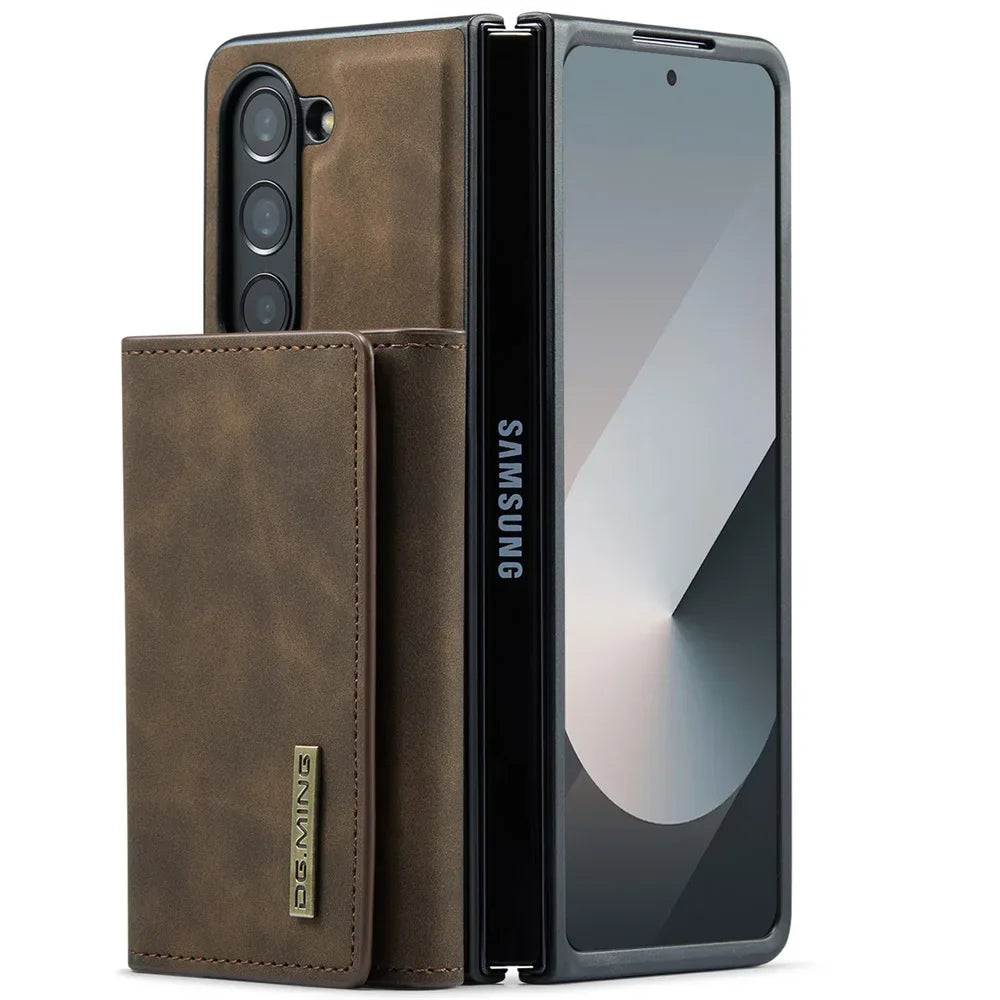 Multi-Card Wallet Leather Case