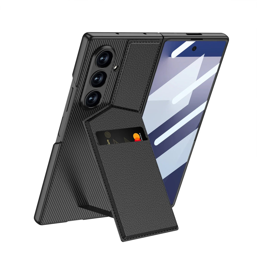 Premium Card Holder Kickstand Case