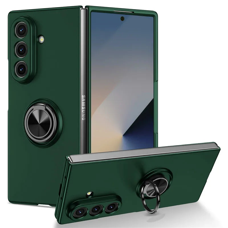 Case with Rotating Ring Kickstand