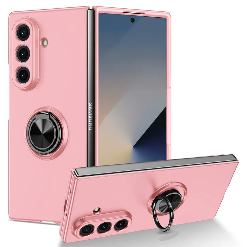 Case with Rotating Ring Kickstand