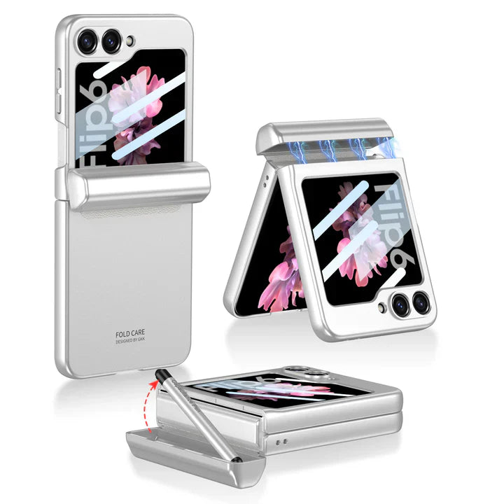 MagFlex  Z Flip 7, 6, 5 Stylus Shield Case with HD Screen Protection