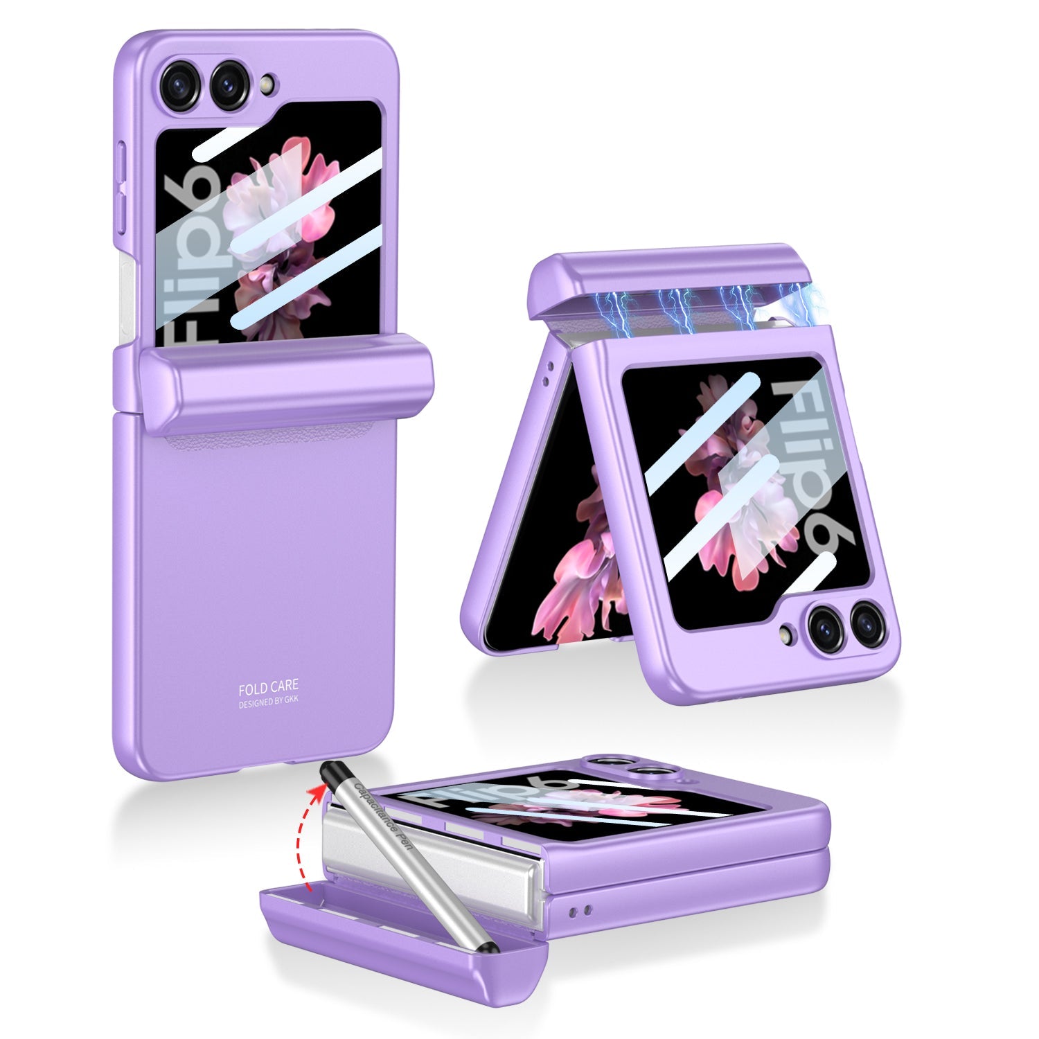 TitanFlex Z Flip 7, 6 & 5 Shockproof Case with Hinge Protection