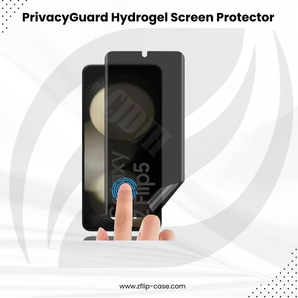 PrivacyGuard Z Flip 7, 6, 5, 4, 3 Hydrogel Screen Protector