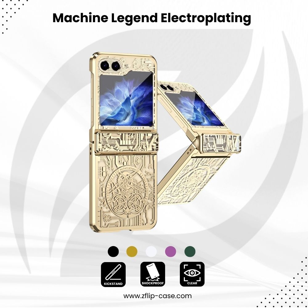 Machine Legend Magsafe Z Flip 6 Slim Electroplating Case