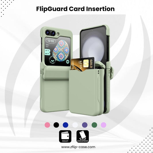 FlipGuard Z Flip 7, 6, 5, 4 Card Insertion Case