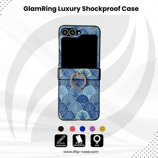GlamRing Z Flip 7, 6, 5 Luxury Shockproof Case