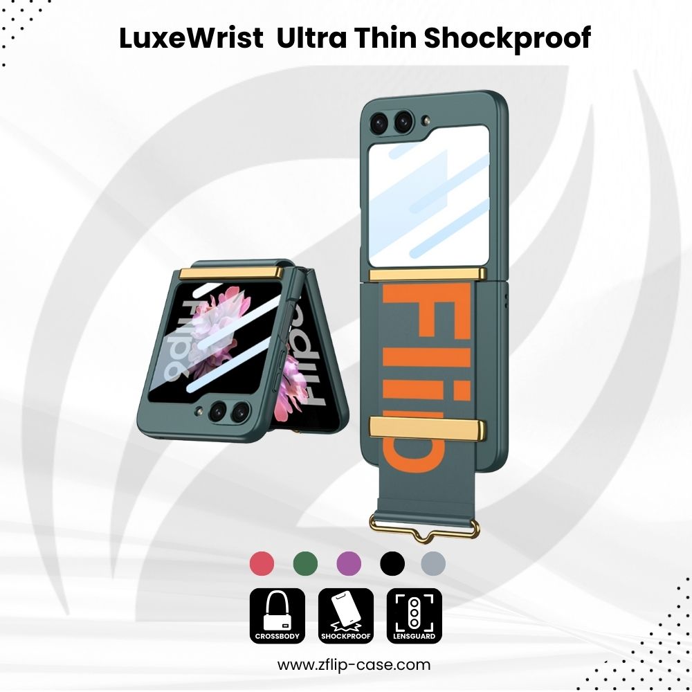 LuxeWrist Z Flip 7, 6 Ultra Thin Shockproof Case