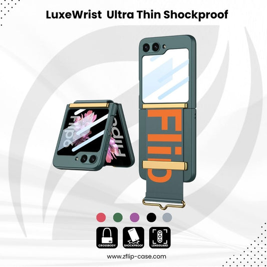 LuxeWrist Z Flip 7, 6 Ultra Thin Shockproof Case