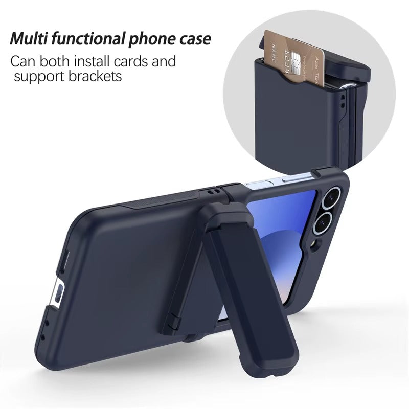 FlipClutch Wallet – Card Holder Kickstand Case for Z Flip 6,5,4,3
