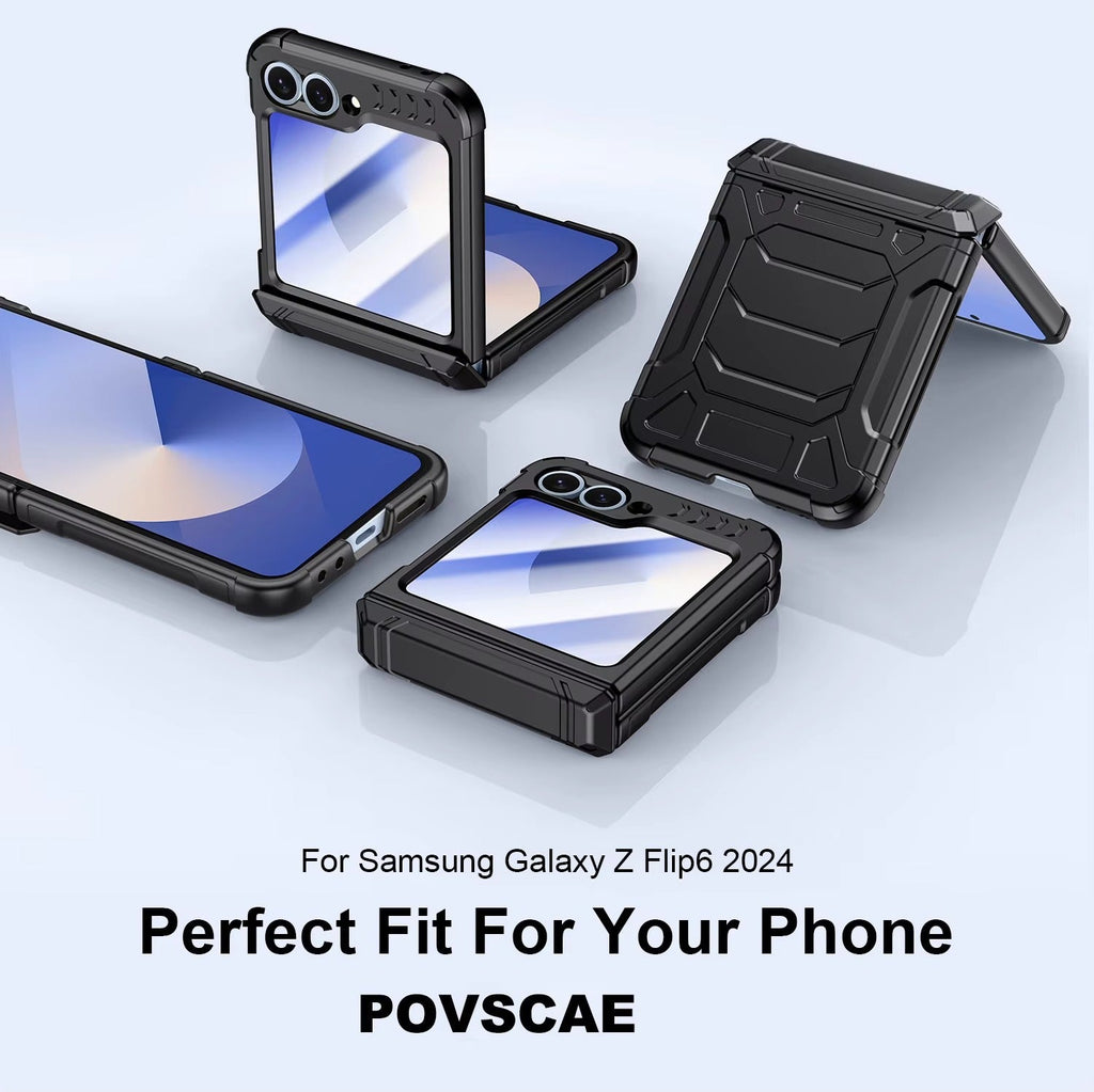 TorsionArmor Flip – Full Hinge & Screen Protection Case for Z Flip 6, 5