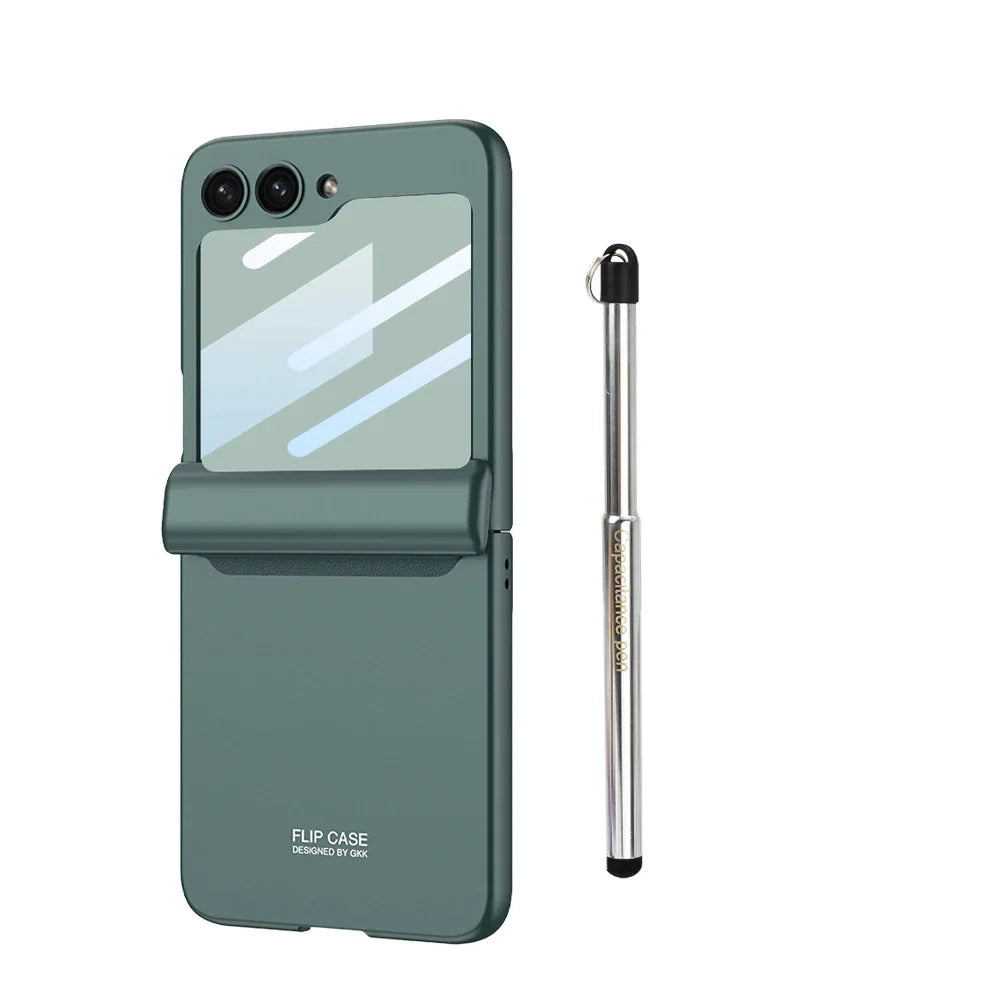 MagFlex  Z Flip 7, 6, 5 Stylus Shield Case with HD Screen Protection