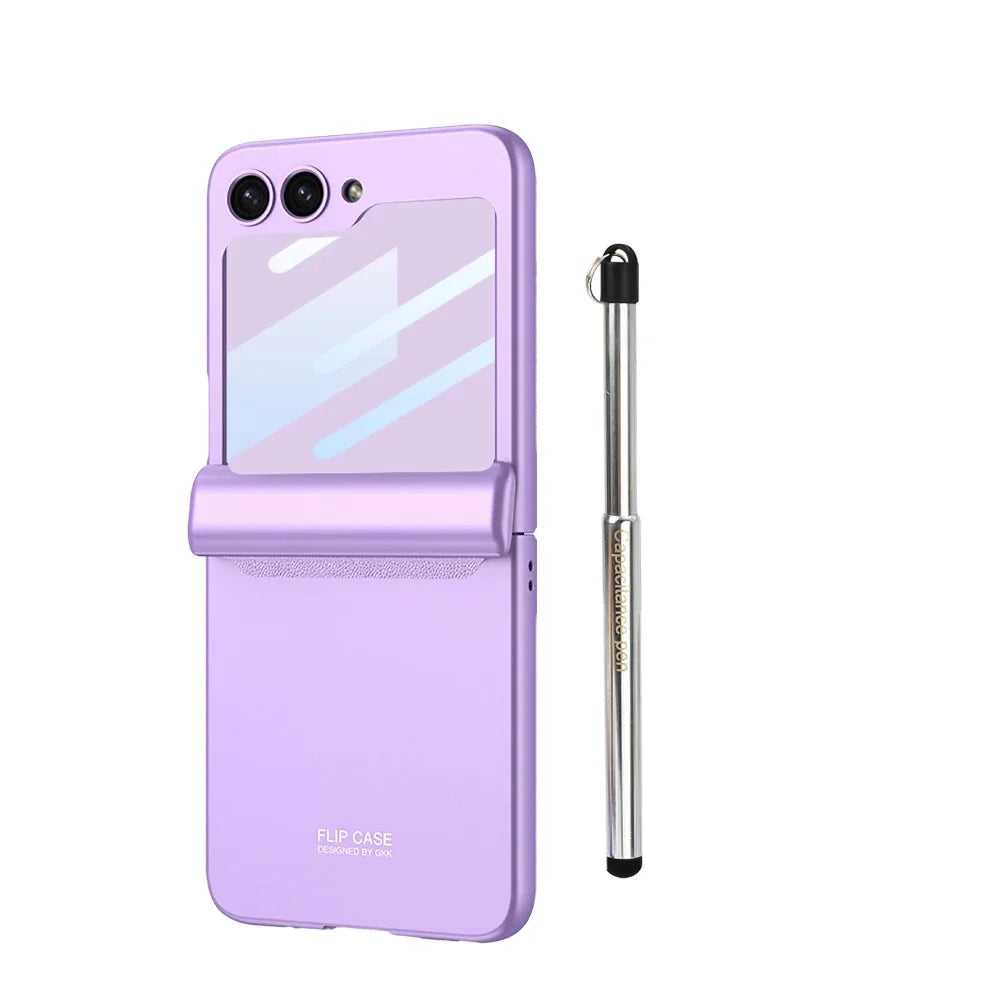 MagFlex  Z Flip 7, 6, 5 Stylus Shield Case with HD Screen Protection