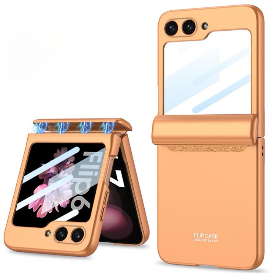HingeFlow Matte  Z Flip 7, 6, 5 Magnetic Shield & Screen 360 protection Case