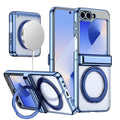 LumiFlip Frame – Transparent MagSafe Kickstand Case for Z Flip 6 & 5