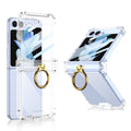 AirGuard Z Flip 7, 6 Shockproof Silicone Ring Holder Case