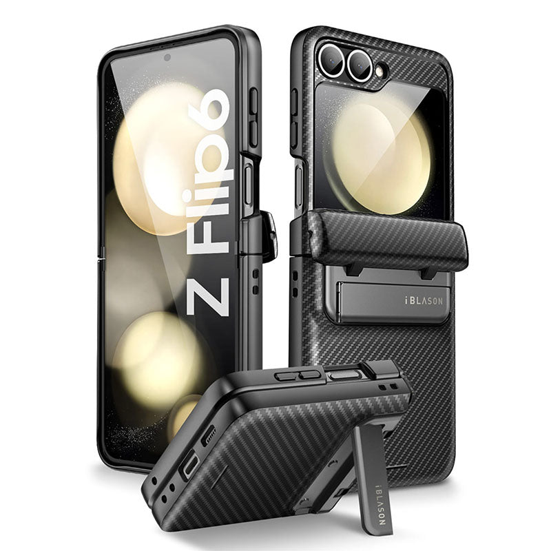 ArmorLift Rugged  Z Flip 7, 6, 5 - Screen Protector & Kickstand Case