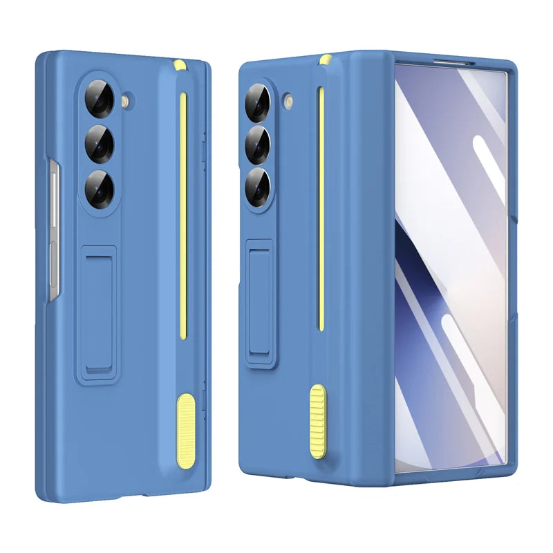 Magnetic Hinge Case with S Pen Slot