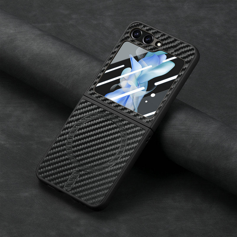 MagFlex Carbon Armor  Z Flip 7, 6, 5, 4 360° Protection & MagSafe Case
