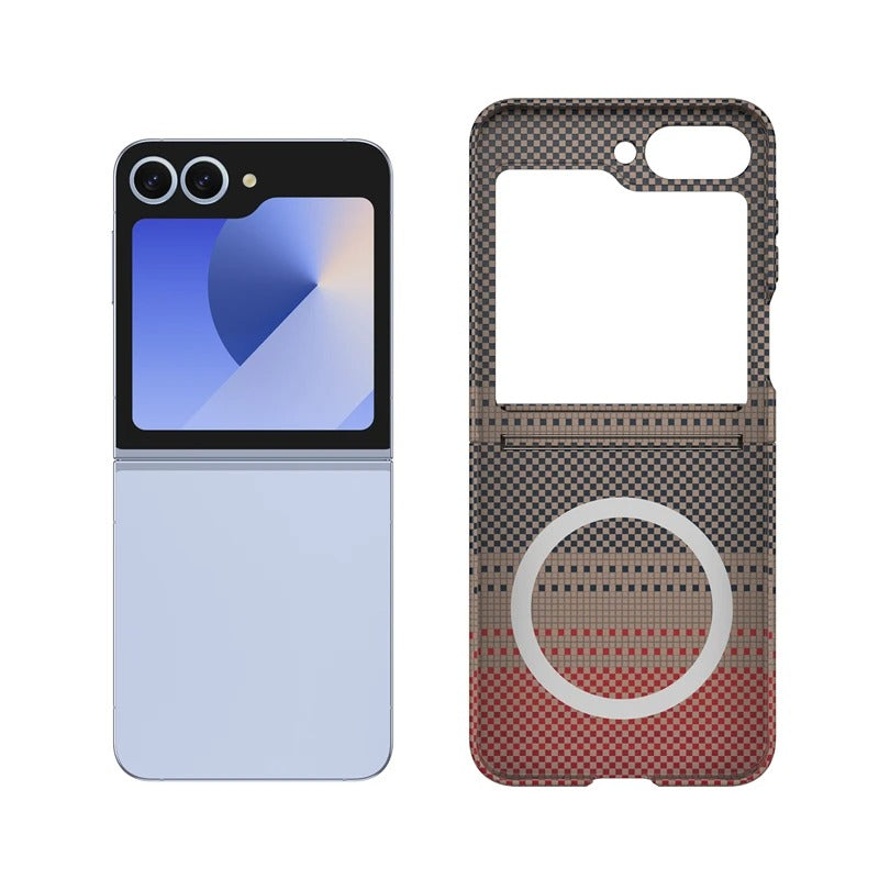 CarbonSkin Flip – Ultra-Thin MagSafe Carbon Fiber Case for Z Flip Series