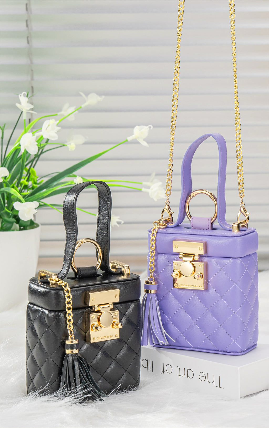 ChicDiamond Z Flip 6, 5, 4 Leather Strap Bag Case