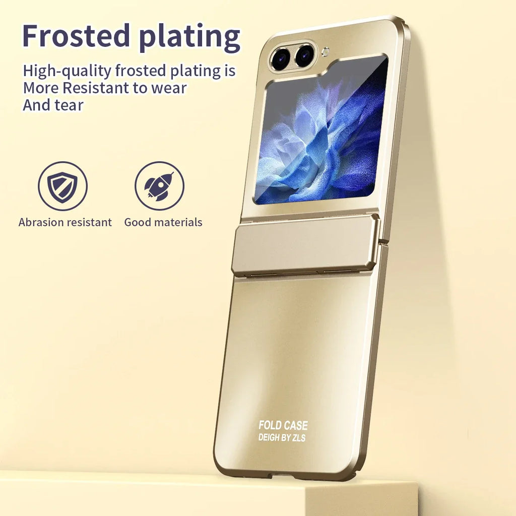 ColorPlated Z Flip – Electroplated MagSafe  Hinge Protection Case