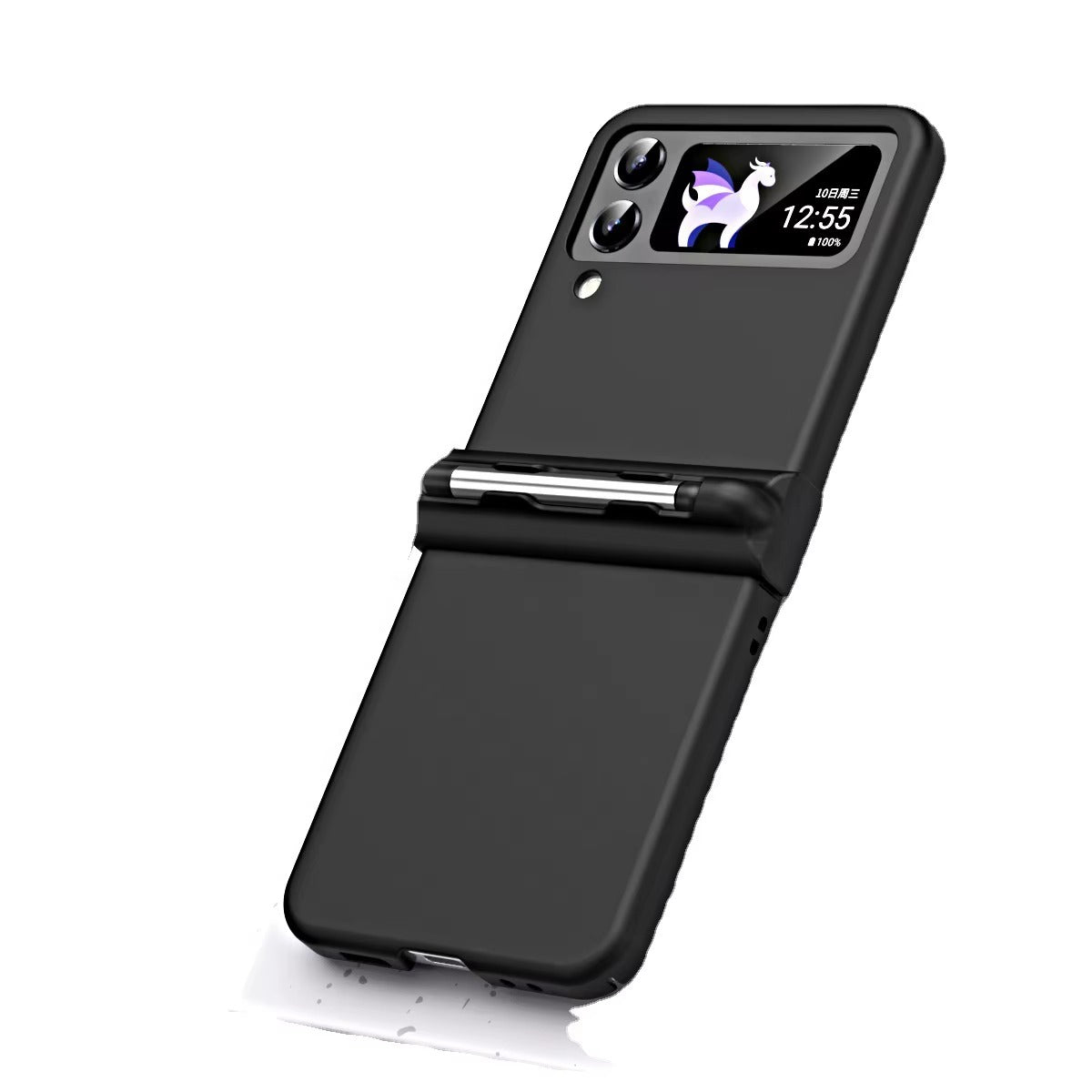 SilkPen Flip – Slim Double-Hinge Case with S Pen Holder for Z Flip 6,5,4,3