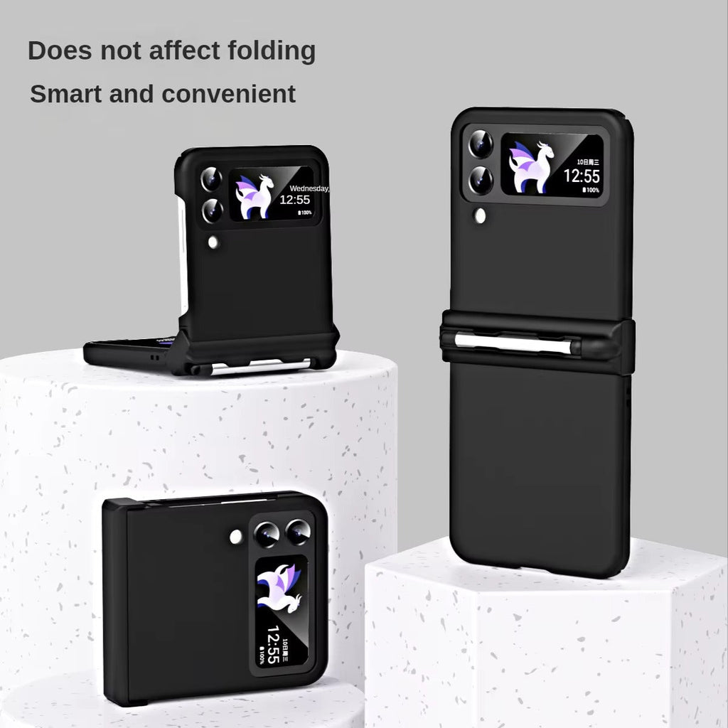 SilkPen Flip – Slim Double-Hinge Case with S Pen Holder for Z Flip 6,5,4,3