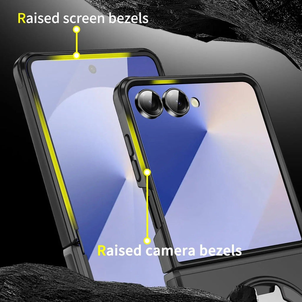 FortiFlip – Z Flip 7 Military Kickstand Armor Case