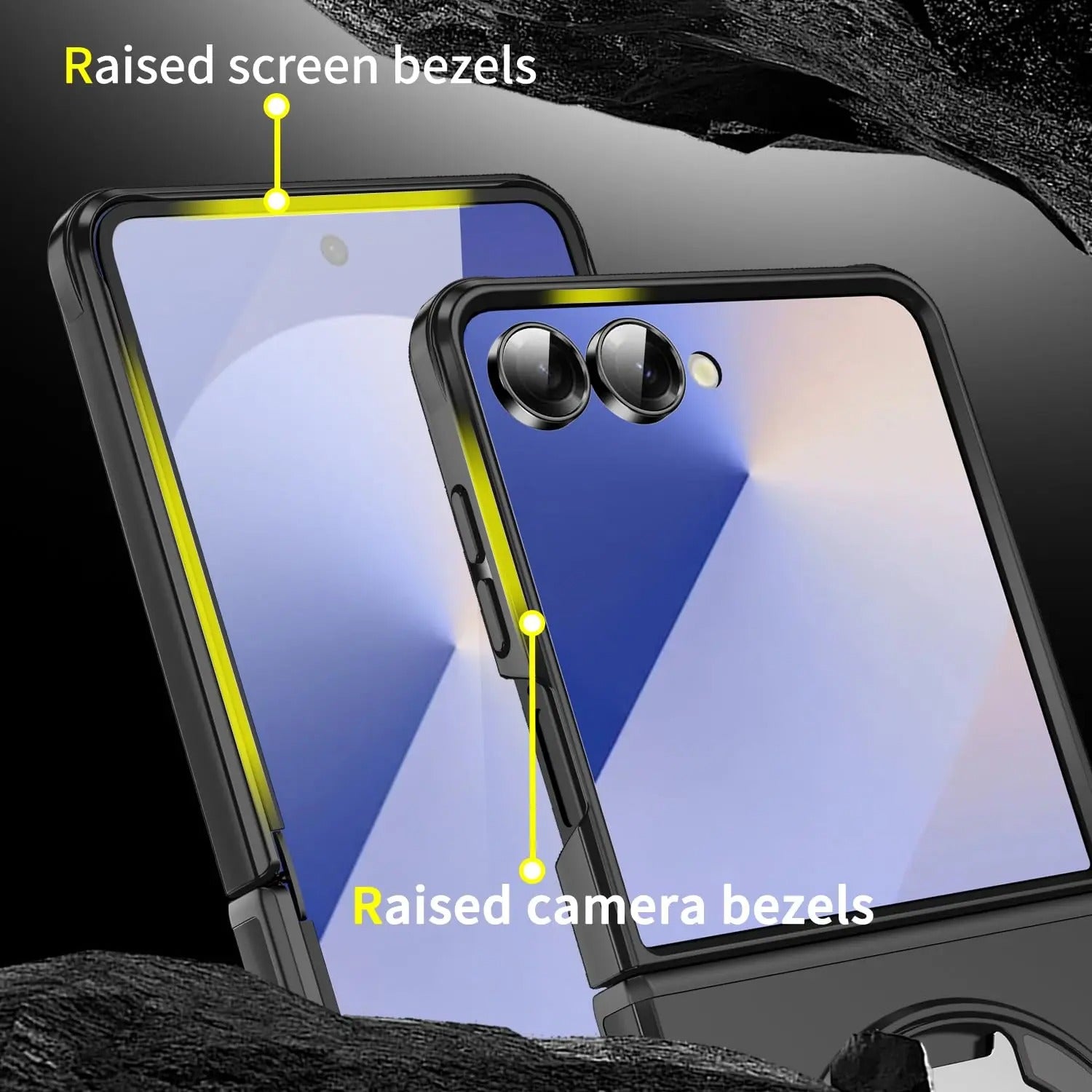 FortiFlip – Z Flip 7 Military Kickstand Armor Case