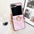 GlamRing Z Flip 6, 5 Luxury Shockproof Case
