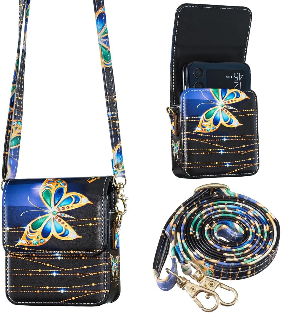 Blossom Crossbody Phone Pouch for Samsung Z Flip