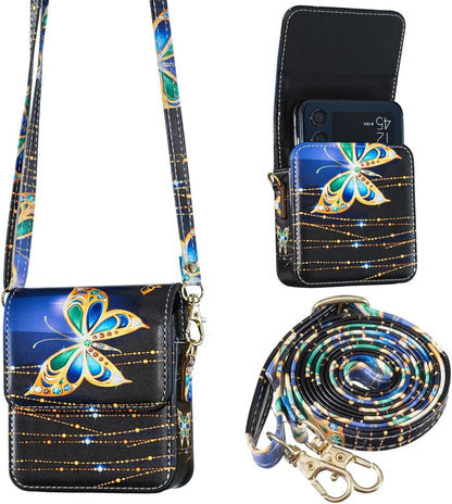 Blossom Crossbody Phone Pouch for Samsung Z Flip