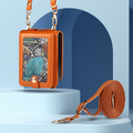 LeafLuxe Crossbody Z Flip 7, 6, 5, 4, 3 Leather Card Slot Wallet Case