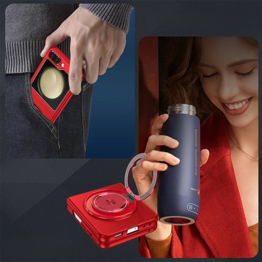 RotateMag Z Flip 7, 6, 5 & 4 MagSafe Ring Holder Case