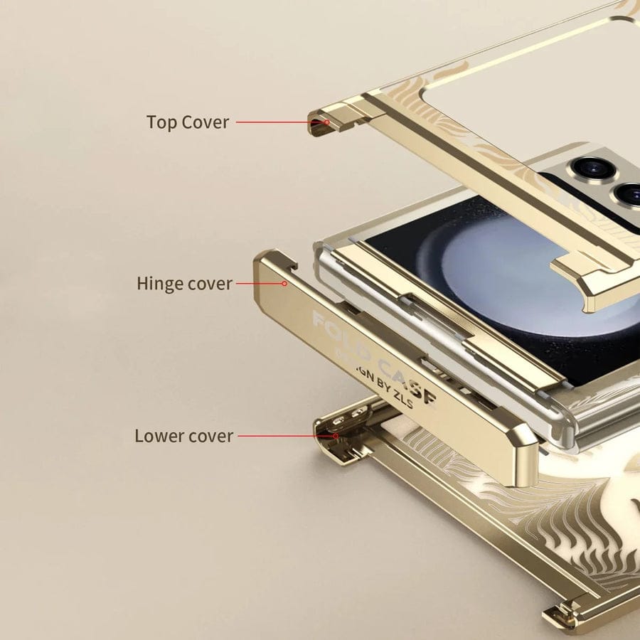 LumiFlex Frosted  Z Flip 7, 6, 5, 4, 3  Magnetic Hinge & Ultra Protection Case