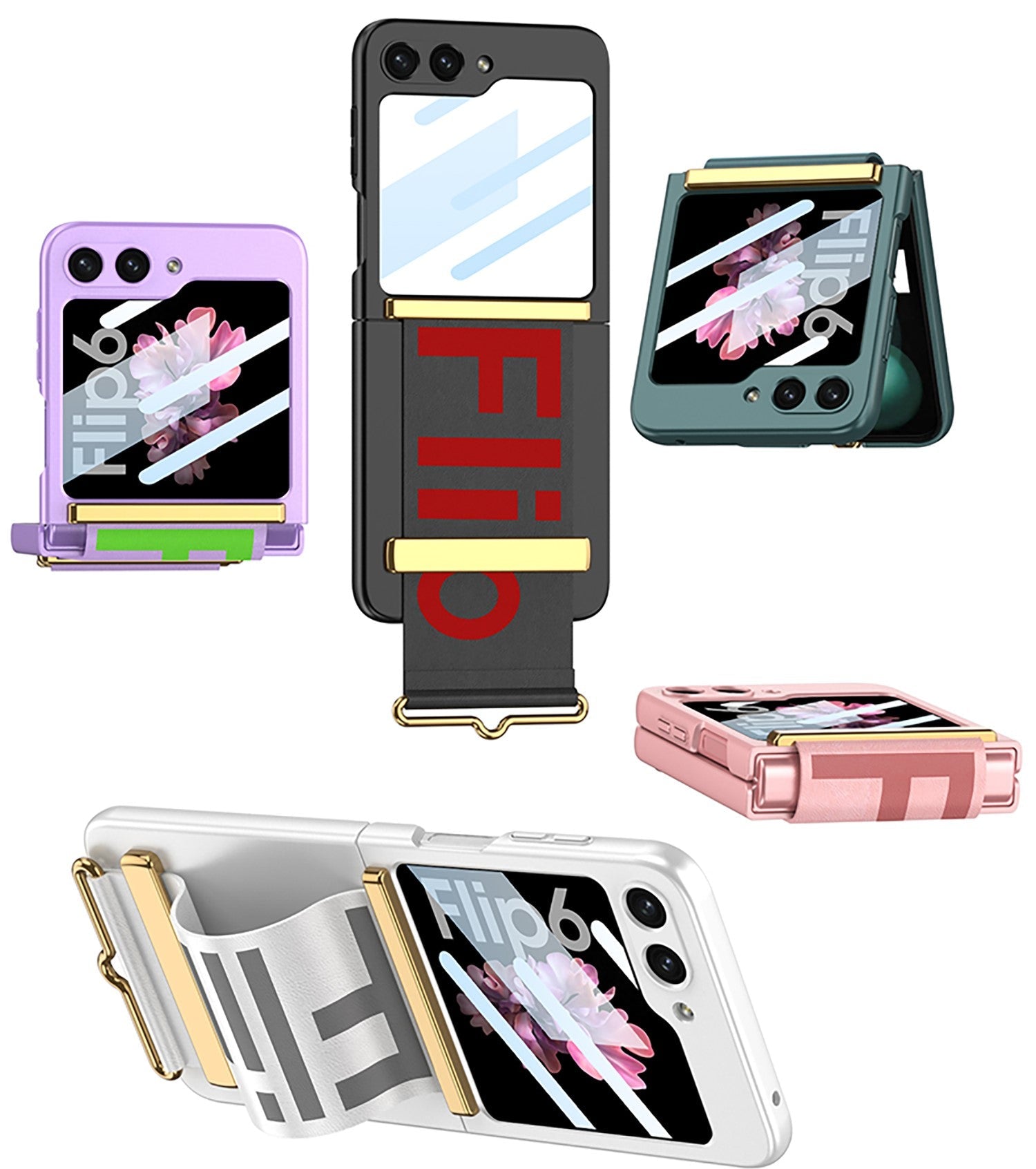 LuxeWrist Z Flip 7, 6 Ultra Thin Shockproof Case
