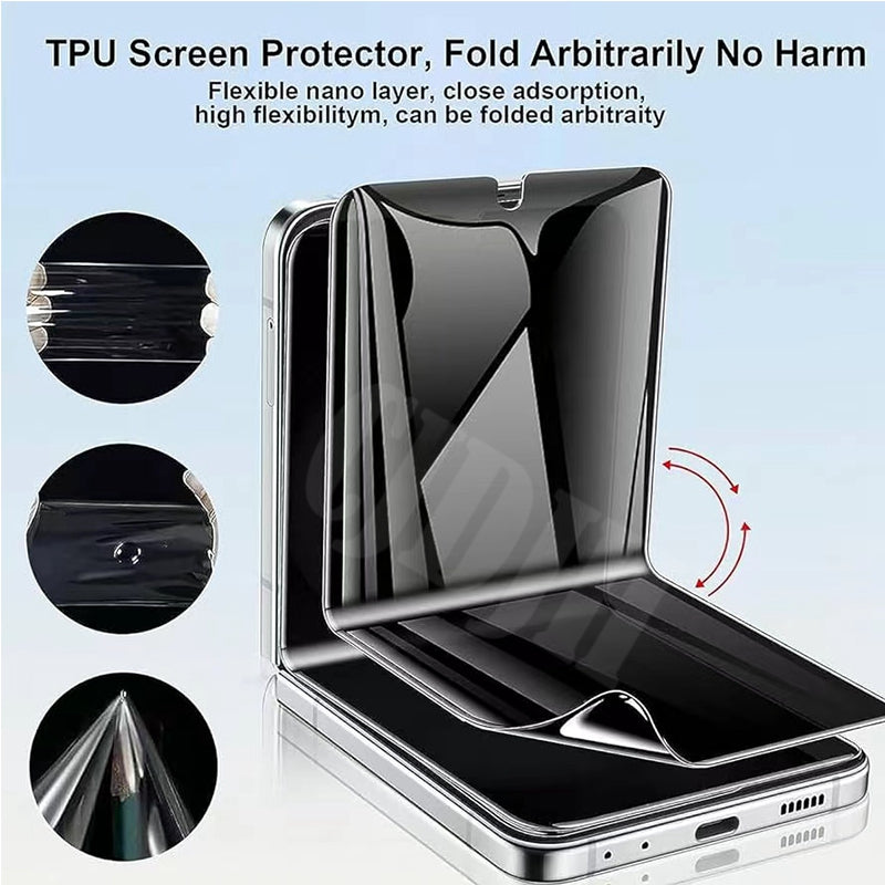 PrivacyGuard Z Flip 7, 6, 5, 4, 3 Hydrogel Screen Protector